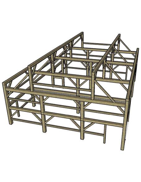 Byrum Frame 3-D Sketch